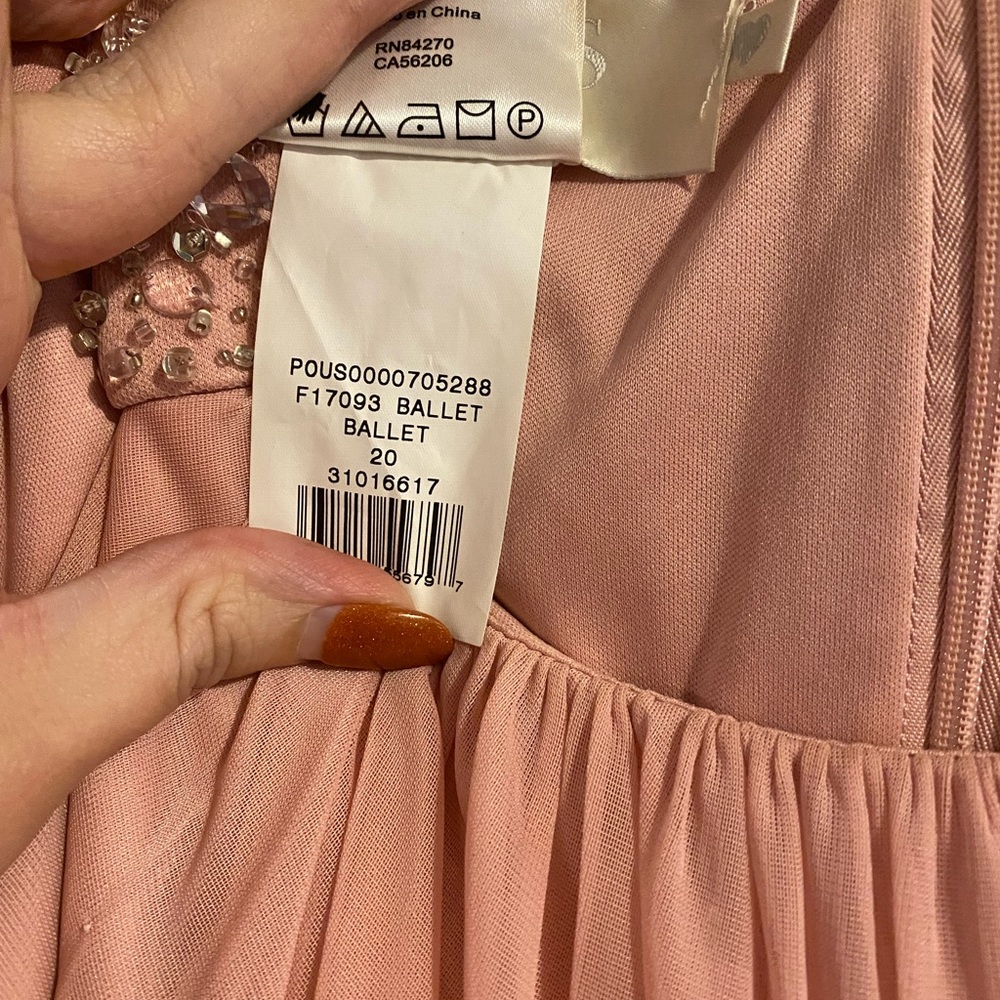 David’s Bridal bridesmaid dress